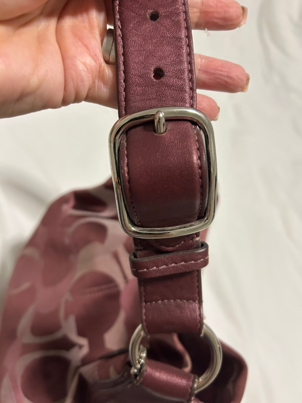 2010 COACH Penelope Optic Signature Hobo Bag - Picture 11 of 16